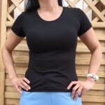 baby look gola redonda