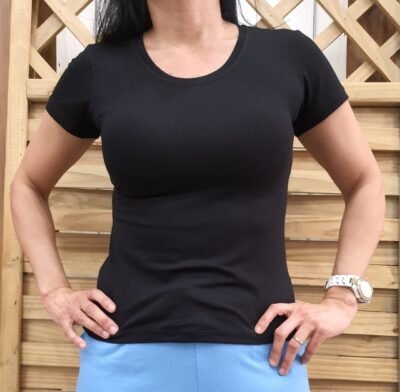 baby look gola redonda