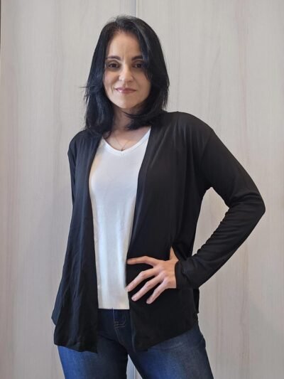 casaco cardigan feminino premium