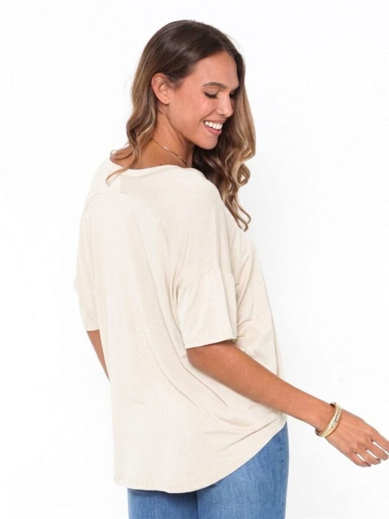 blusa gola v ampla